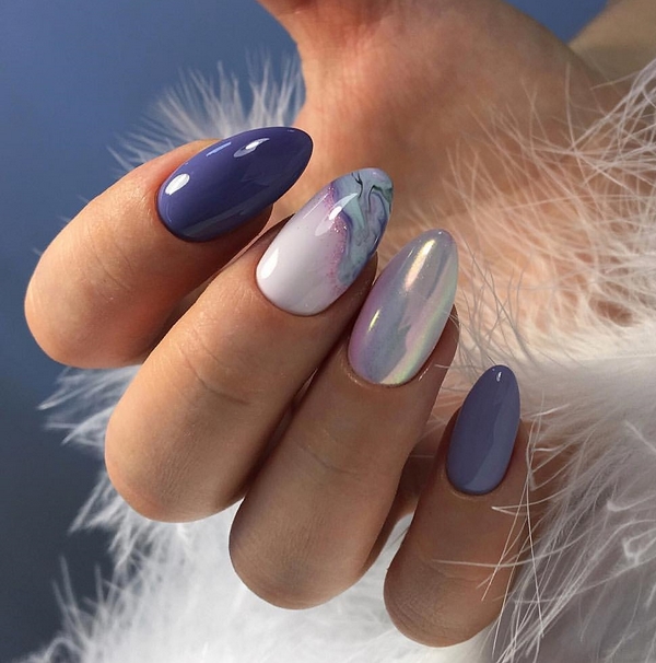 The main trends of manicure gel polish 2019 (50 photos)