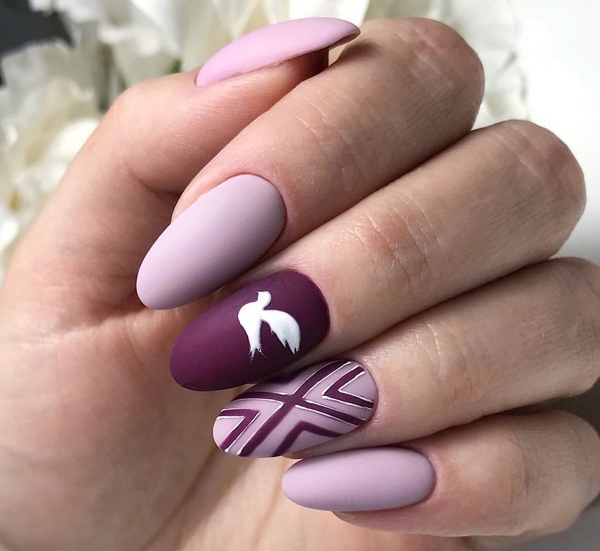 The main trends of manicure gel polish 2019 (50 photos)