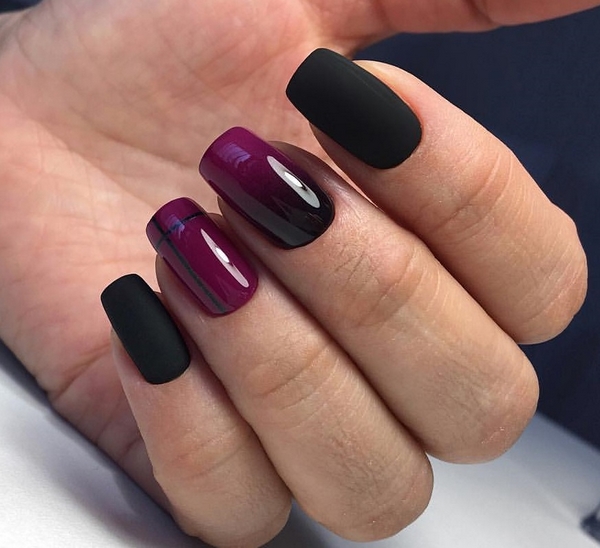 As principais tendências de polonês de gel para manicure 2019 (50 fotos)