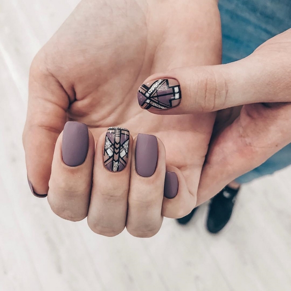 As principais tendências de polonês de gel para manicure 2019 (50 fotos)