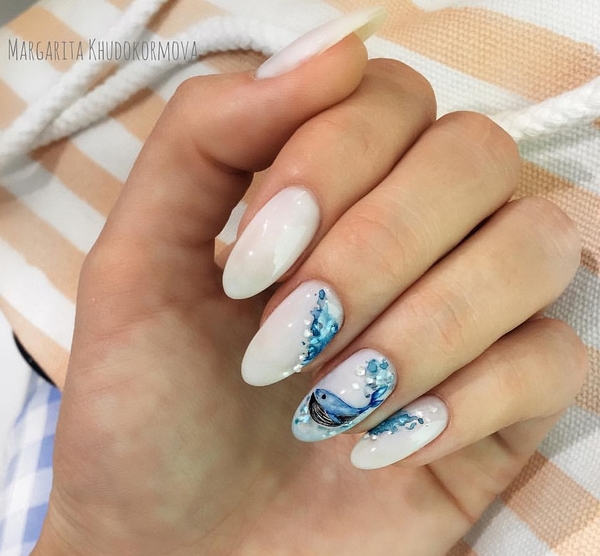 The main trends of manicure gel polish 2019 (50 photos)