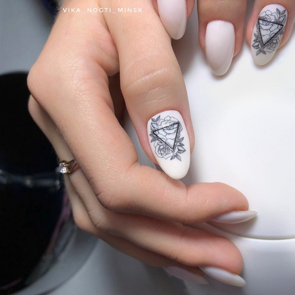 Las principales tendencias del esmalte de gel de manicura 2019 (50 fotos)