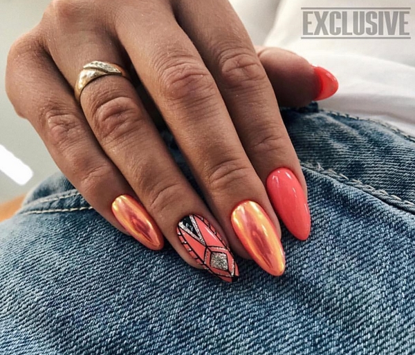 As principais tendências de polonês de gel para manicure 2019 (50 fotos)