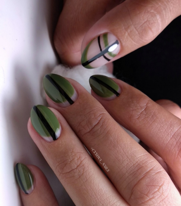 As principais tendências de polonês de gel para manicure 2019 (50 fotos)