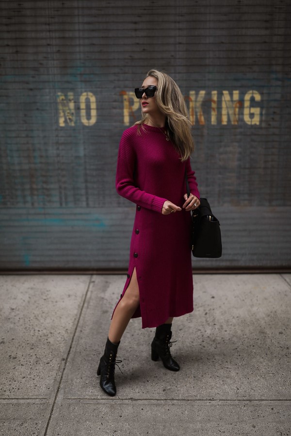 Trend dresses for winter 2020 - fashion styles and models of winter dresses