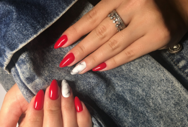 Red manicure 2019-2020 in the most fashionable design options: the best photo ideas