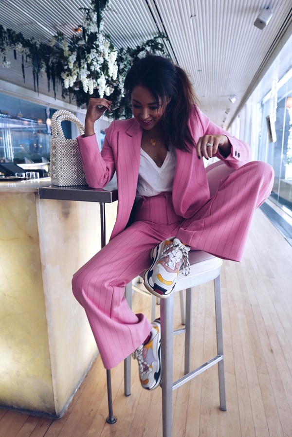 Charm and elegance in fashionable women's trouser suits 2019-2020