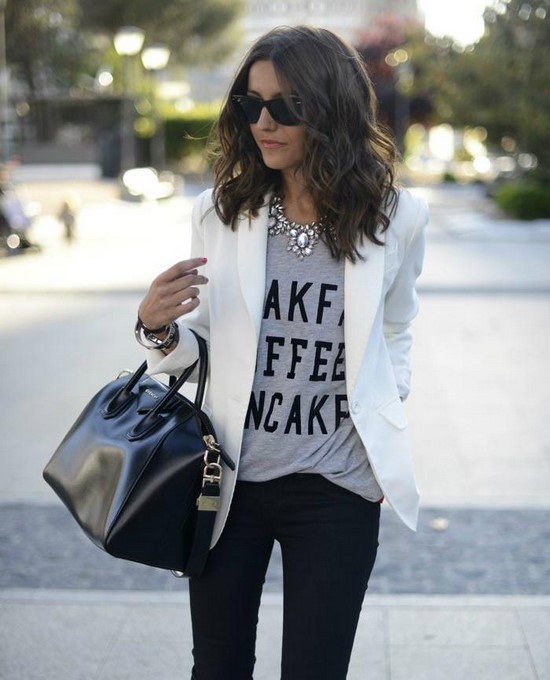 The most stylish t-shirts, tops, t-shirts: photo images and ideas for every day