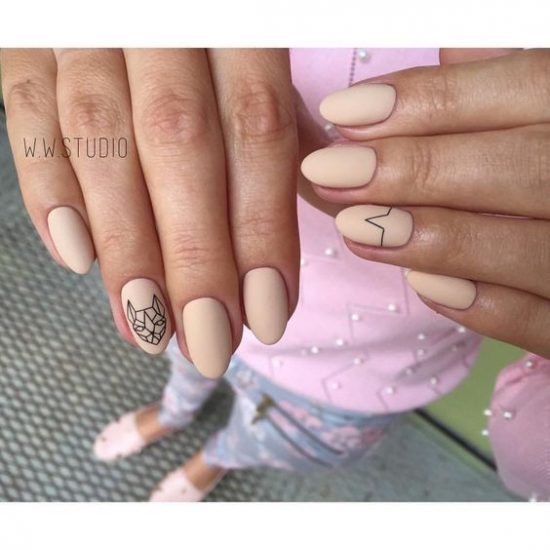 The most gentle manicure novelties: photos of the lovely trends of nail art