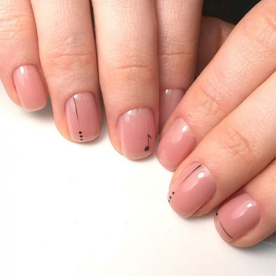 The most gentle manicure novelties: photos of the lovely trends of nail art