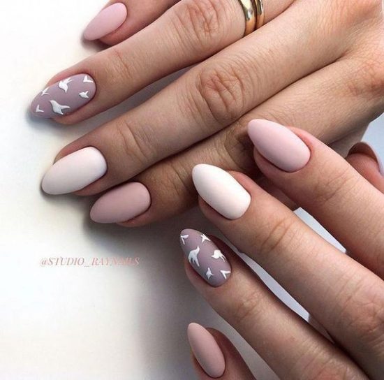 The most gentle manicure novelties: photos of the lovely trends of nail art