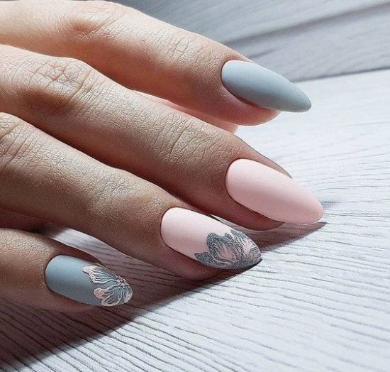 The most gentle manicure novelties: photos of the lovely trends of nail art