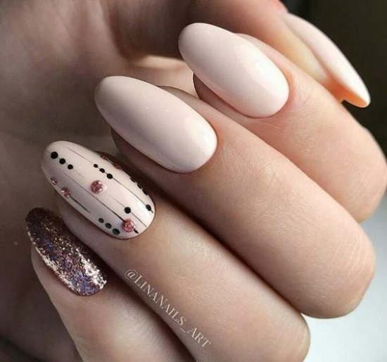 The most gentle manicure novelties: photos of the lovely trends of nail art