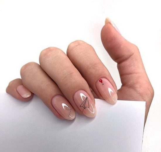 Novità di manicure leggera. Design leggero delle unghie in diverse tecniche