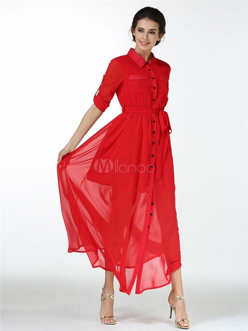 Vestidos de chiffon - vestidos leves com design elegante