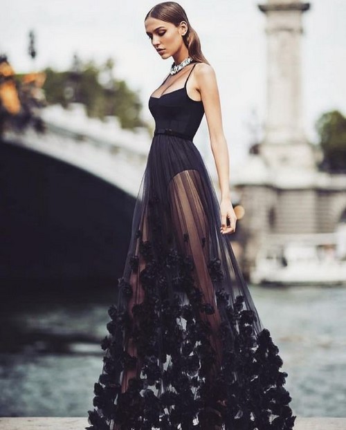 Šifono suknelės - stilingo dizaino lengvos suknelės