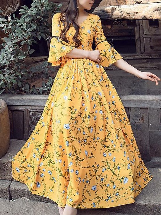 Cvjetne haljine - najbolja odjeća za nježne fashionistice