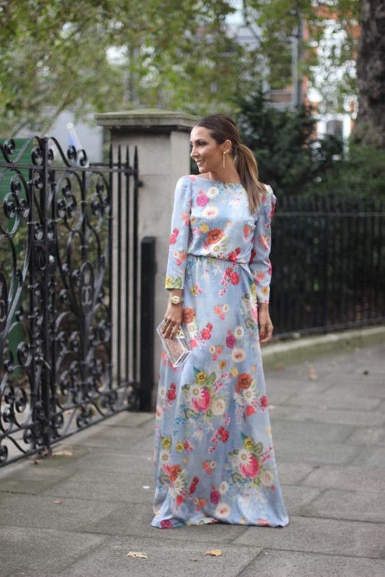 Флорални рокли - най-доброто облекло за нежните моднички