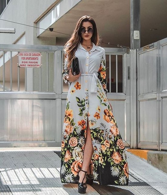 Rochii florale - cea mai bună ținută pentru fashioniste blânde