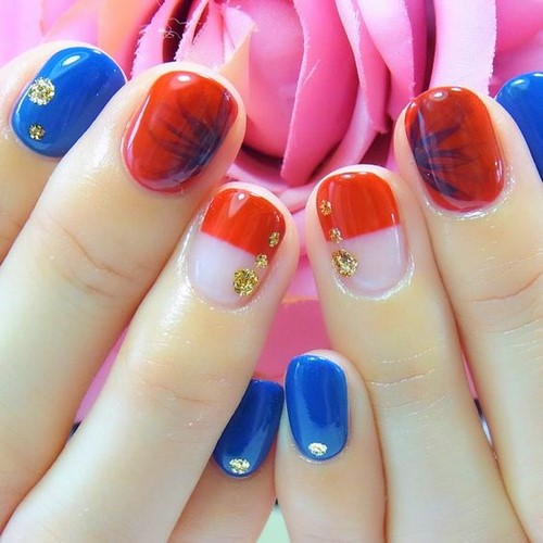 Cute children's manicure. What little fashionistas want to see on their nails