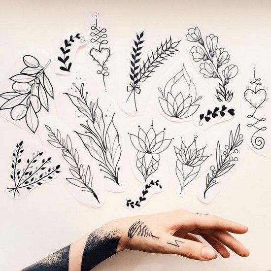 Tatuaggio sul braccio. Nuove idee fotografiche e tendenze attuali