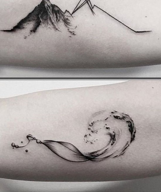 Tatuaggio sul braccio. Nuove idee fotografiche e tendenze attuali