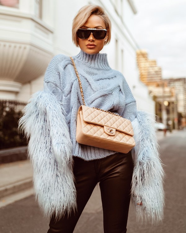 Imagini la modă toamna-iarna 2019-2020. Idei sezoniere cu arcul elegant