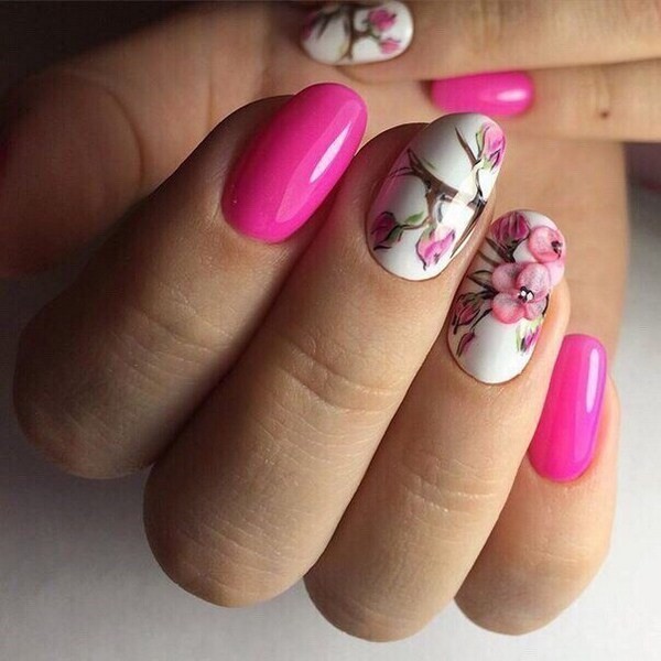 Zabawny i inspirujący różowy manicure. Najjaśniejsze trendy w projektowaniu